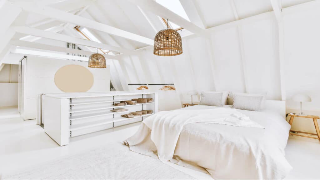 Grande chambre lumineuse sur-mesure