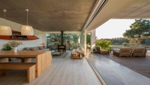 Grans salon lumineux